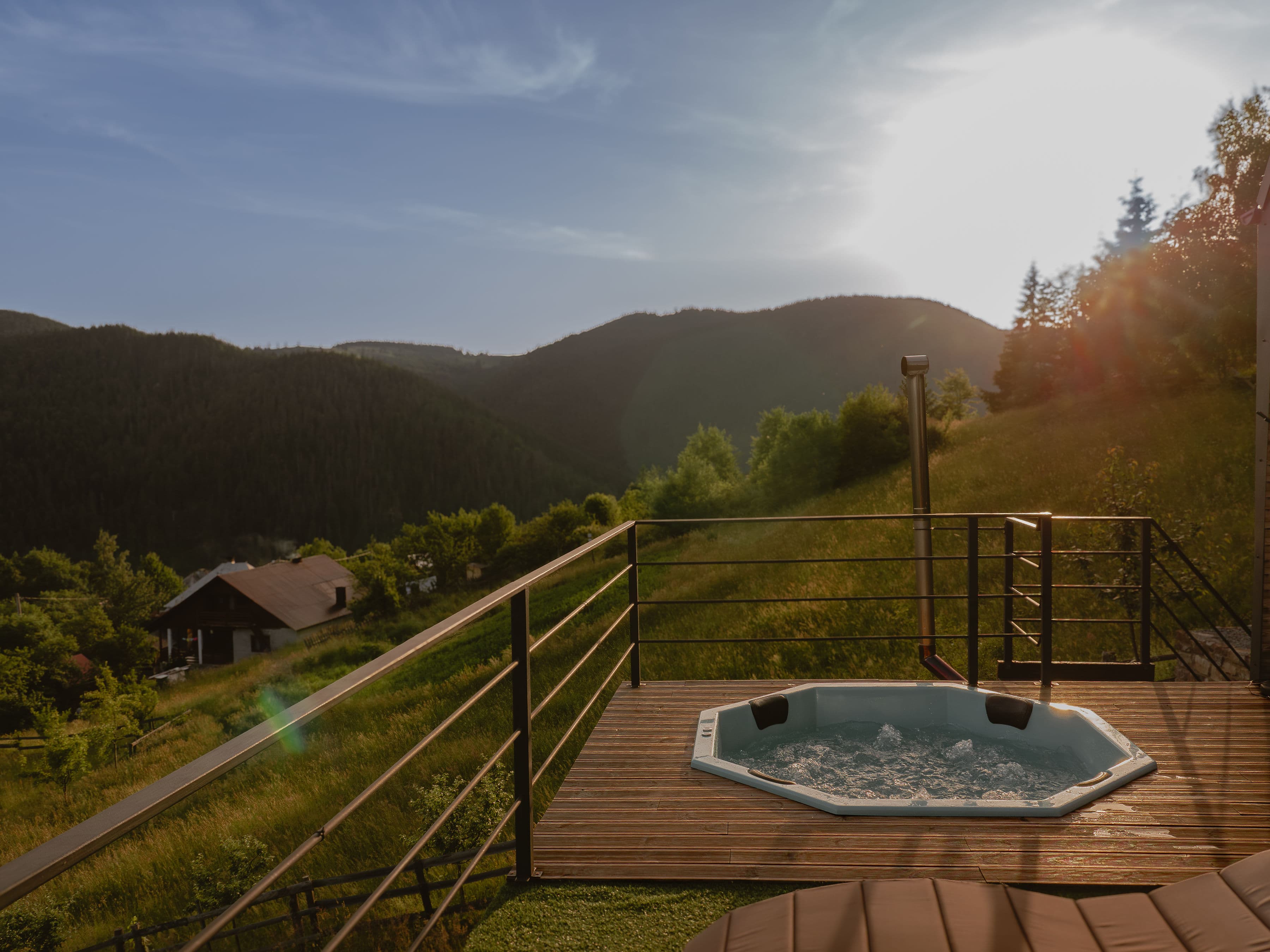 Terrace with jacuzzi