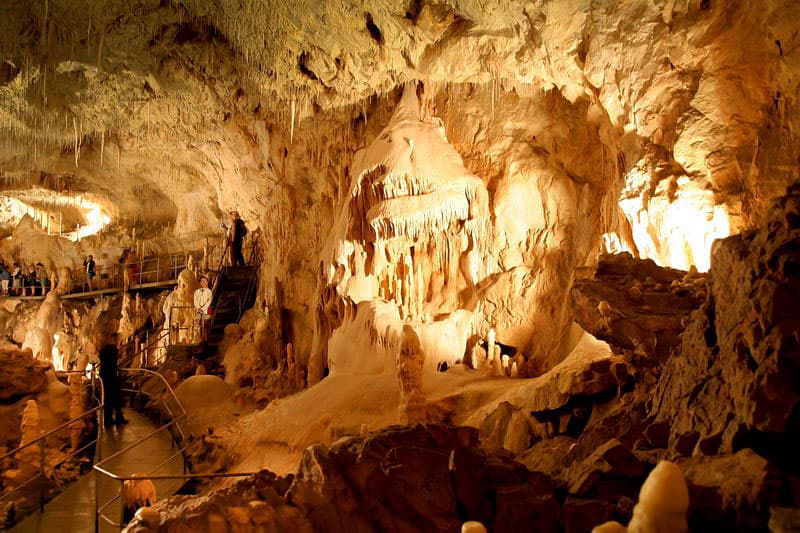 Cave interior