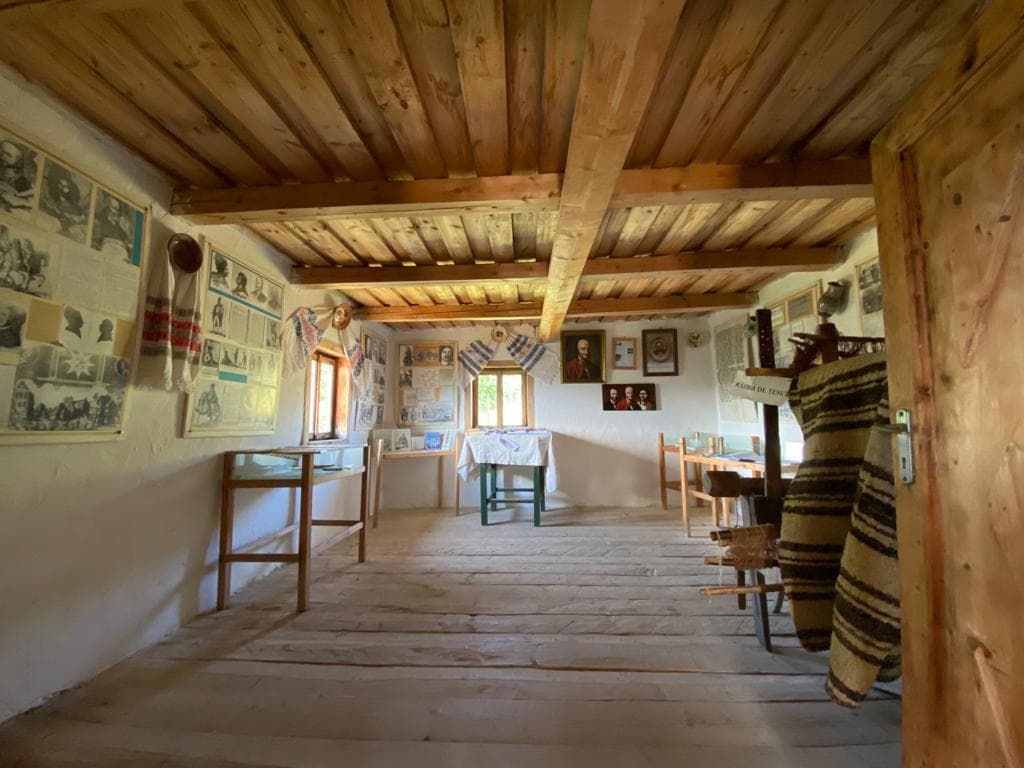 Inside the house